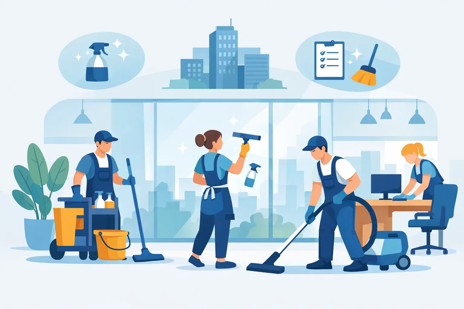 What Are Commercial Cleaning Services?
