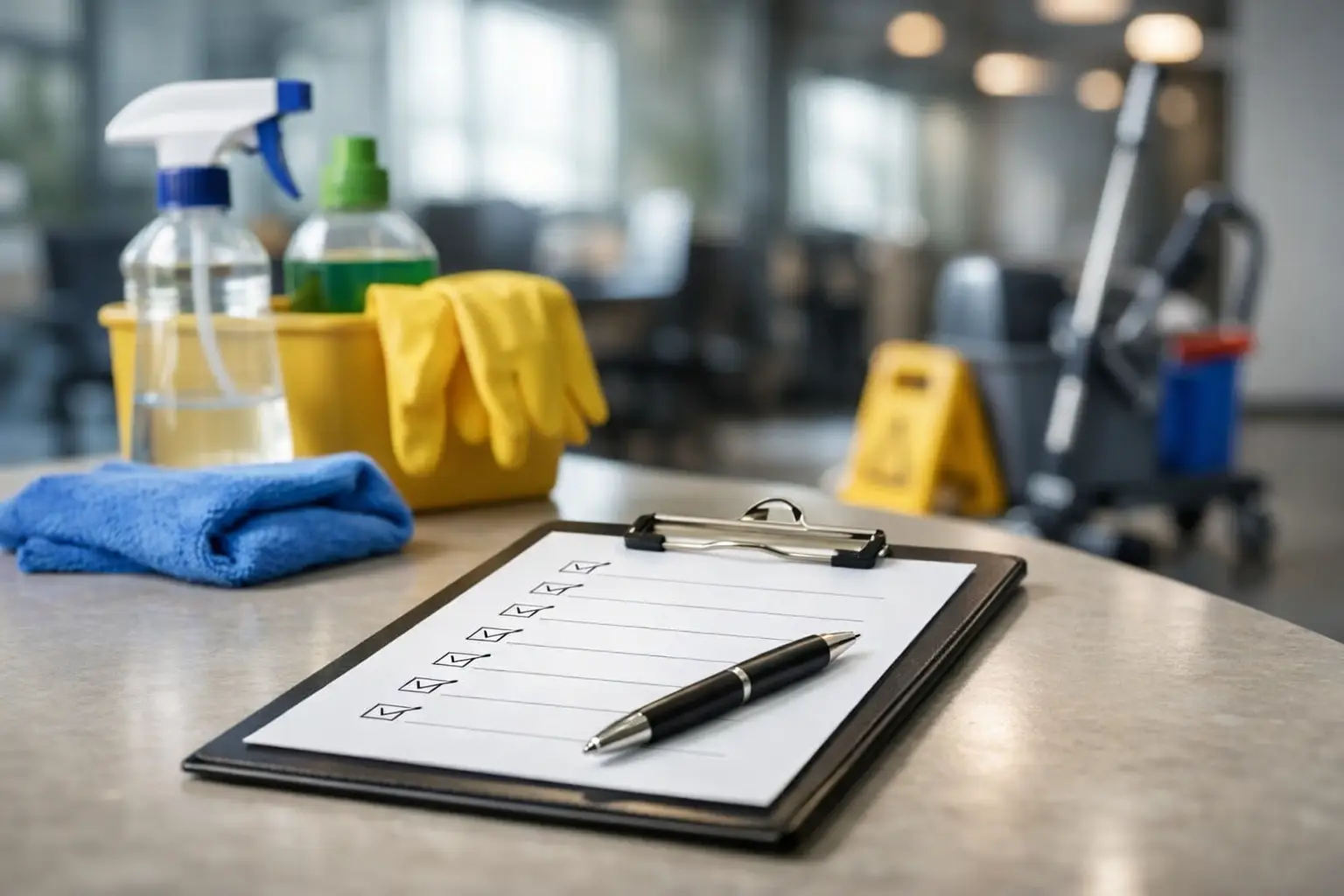 Commercial Cleaning Contract Checklist