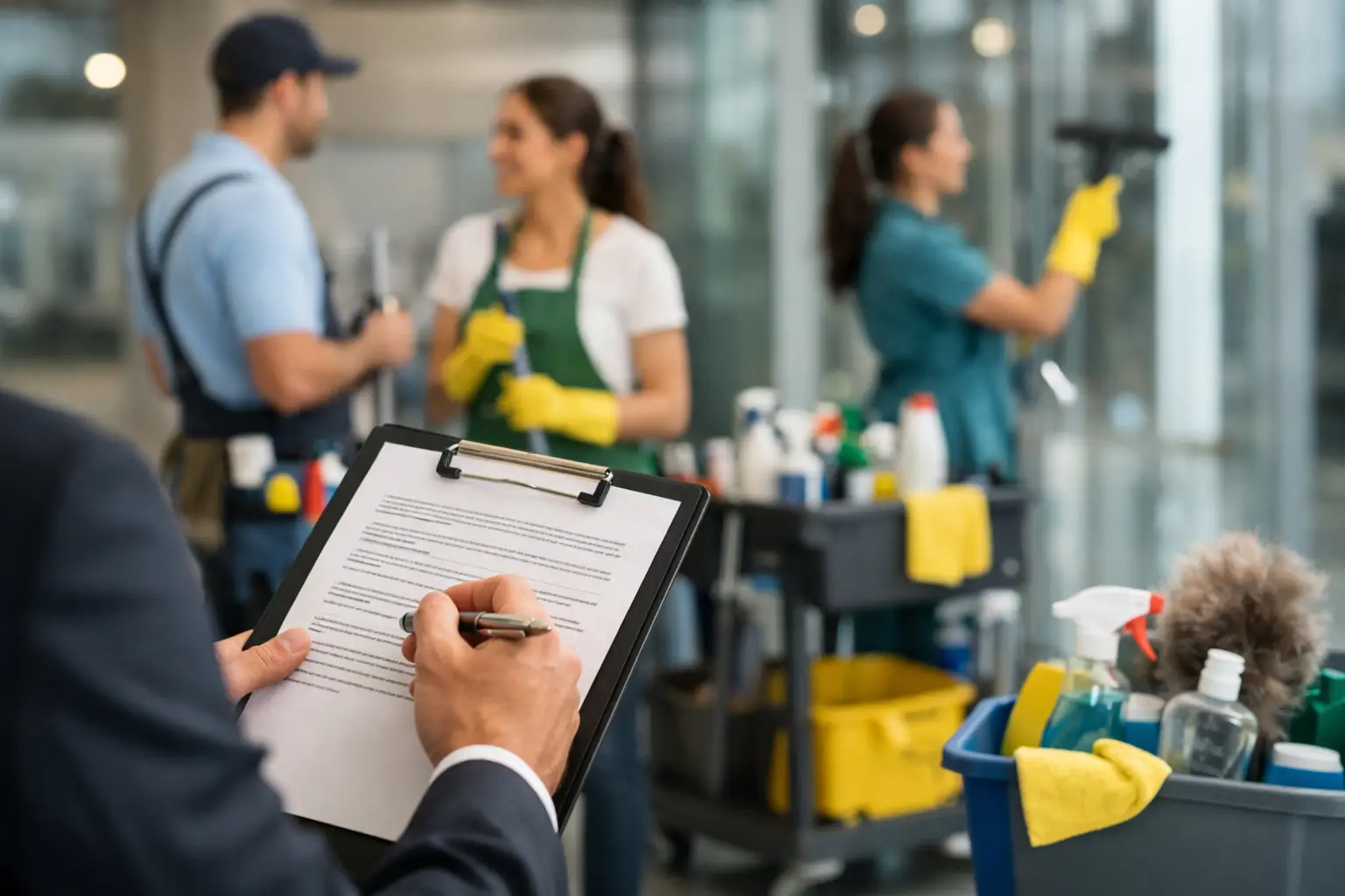 Where Can I Find Commercial Cleaning Contracts?
