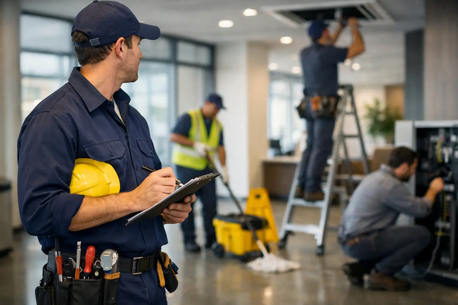 What Does Facility Maintenance Include at Work?