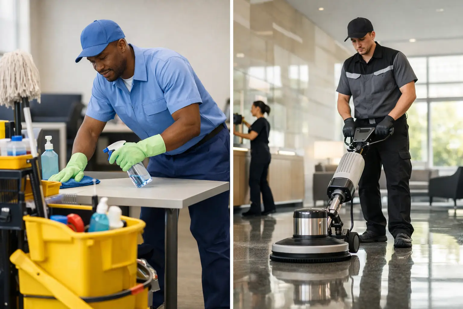Janitorial Services vs Commercial Cleaning